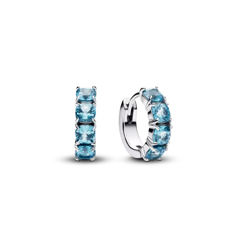 Pandora Argolas Azul Claro 293851C01