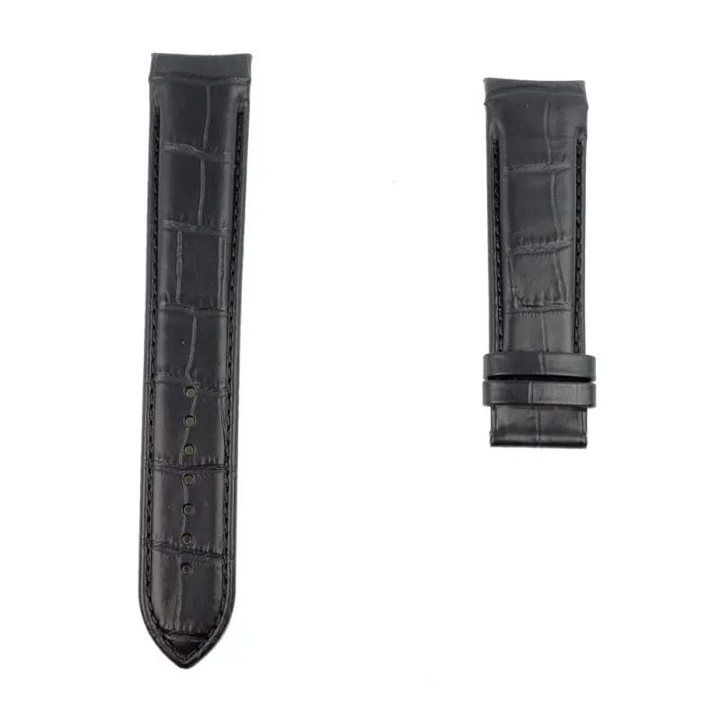 Tissot Bracelete Pele Preta XL T610028558