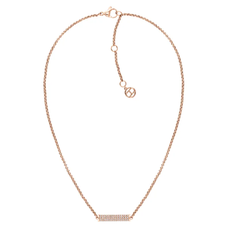 Tommy Hilfiger Chain Dourado Rosa 2780194