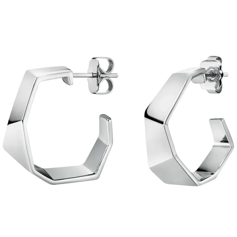 Calvin Klein Earrings Sil Rhod                                            KJATME000200