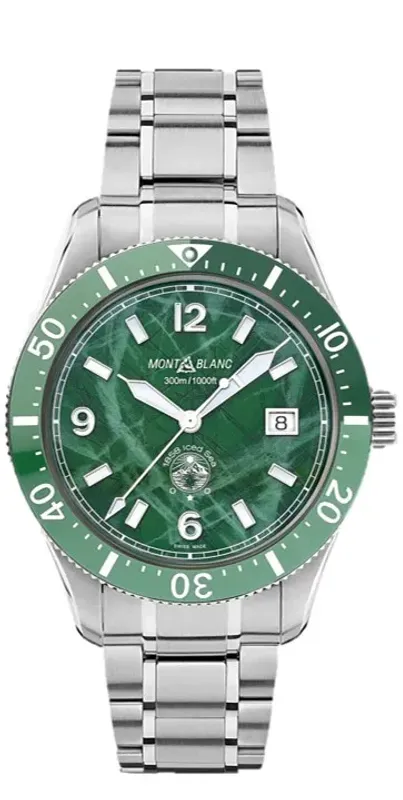 Montblanc 1858 Iced Sea Automatic Date 129373