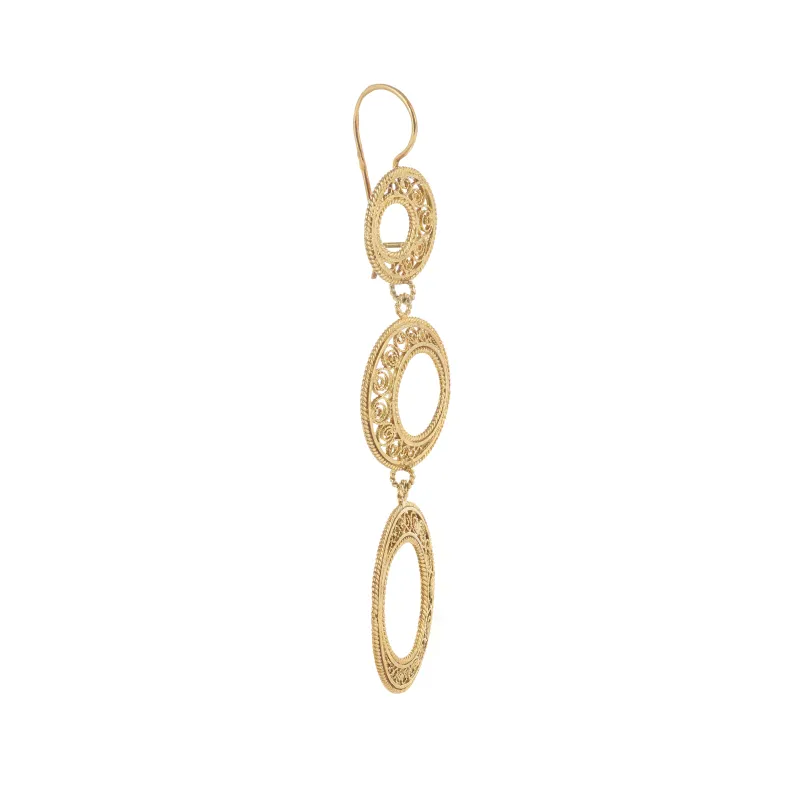 Marcolino Silver Filigree Earrings 0130.A
