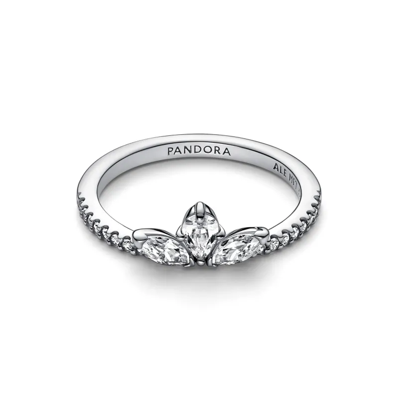 Pandora Sparkling Herbarium Cluster Ring 192392C01-52
