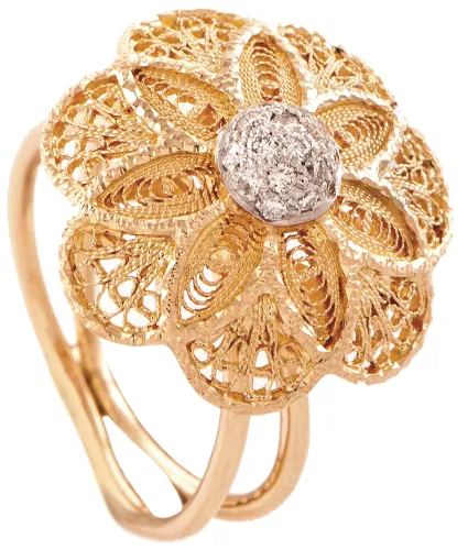 Imagem Anel Ouro Amarelo