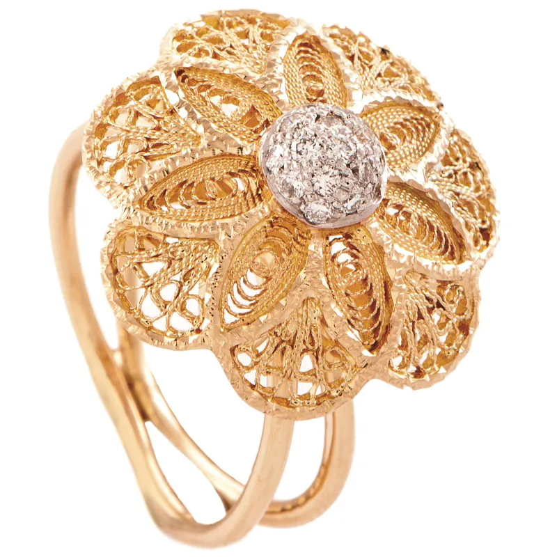 Eleutério Yellow Gold Ring ANOA0140