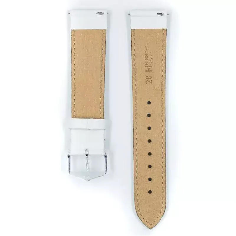 Hirsch Bracelet Kansas L White 01502000-2-20