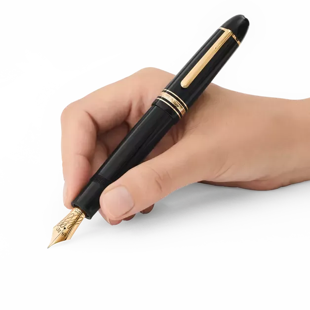 Image Meisterstück Gold-Coated 149 Calligraphy Fountain Pen