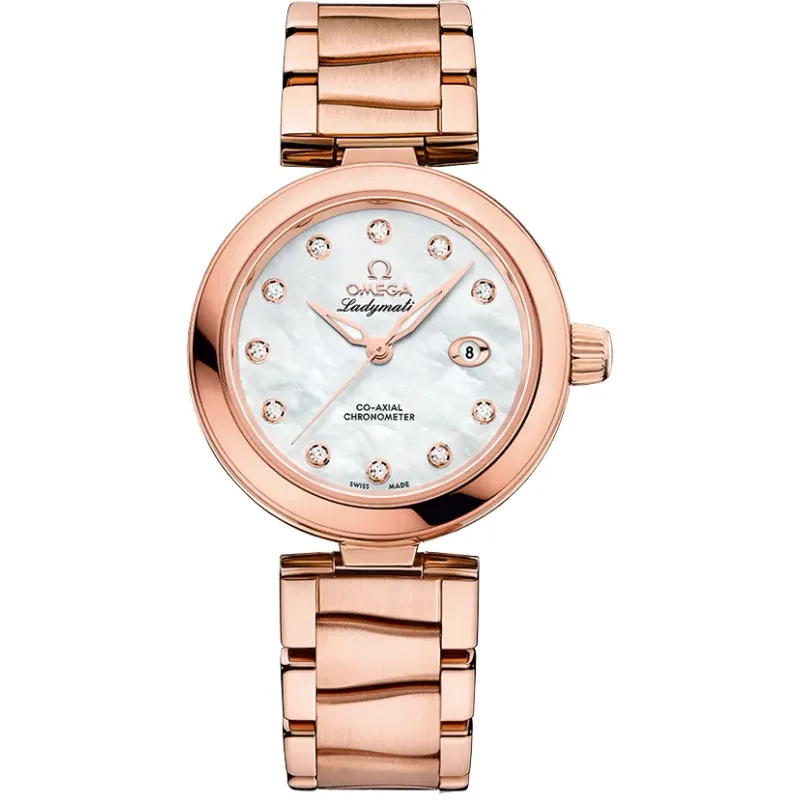 Omega OMEGA DE VILLE LADYMATIC 34 NY/NY WHITE 42560342055004