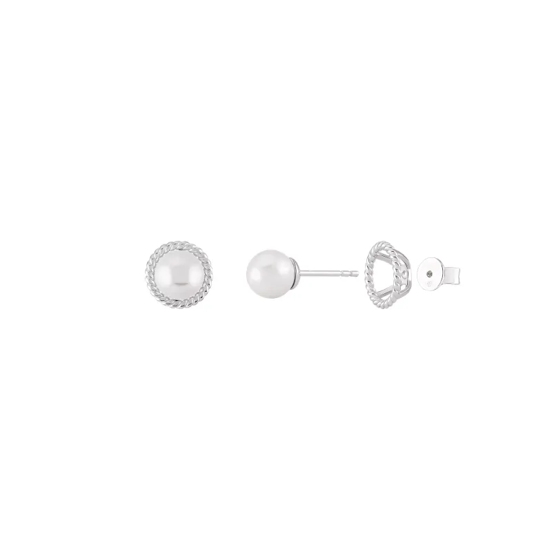 Unike Brincos Classy Pearl Twist UK.TN.1204.0040