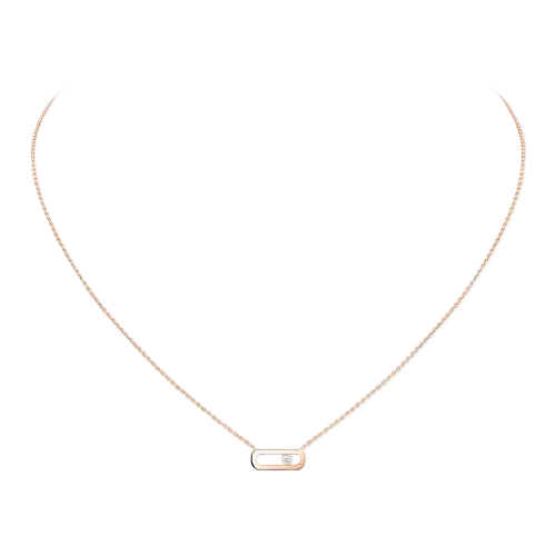 Imagem Colar de Diamantes em Ouro Rosa