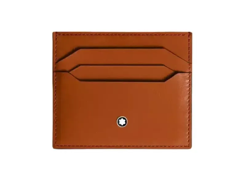 Montblanc Sartorial Wallet 6cc Cyprus Blue 198810