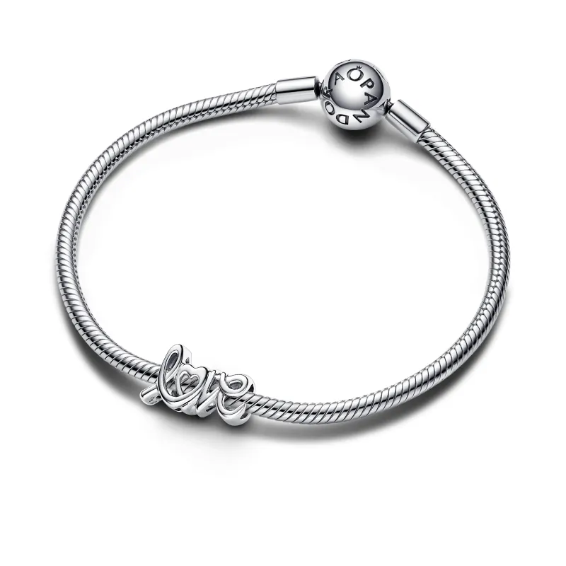 Pandora Love sterling silver charm 793055C00