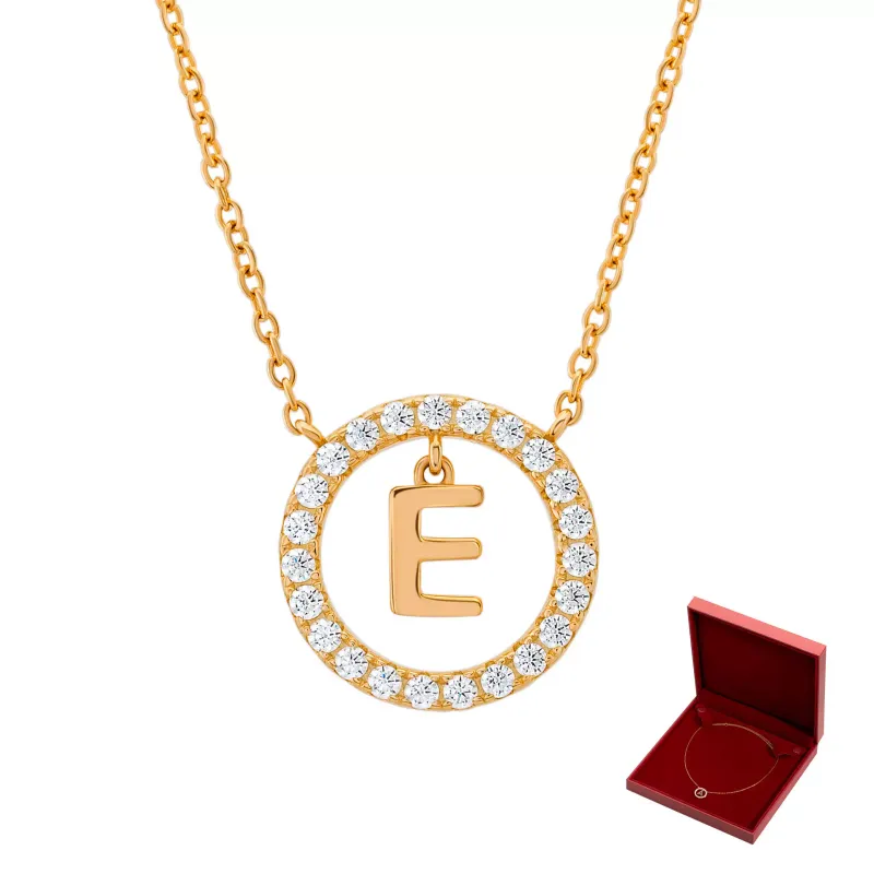 Unike Letter E Necklace UK.CL.1204.0293