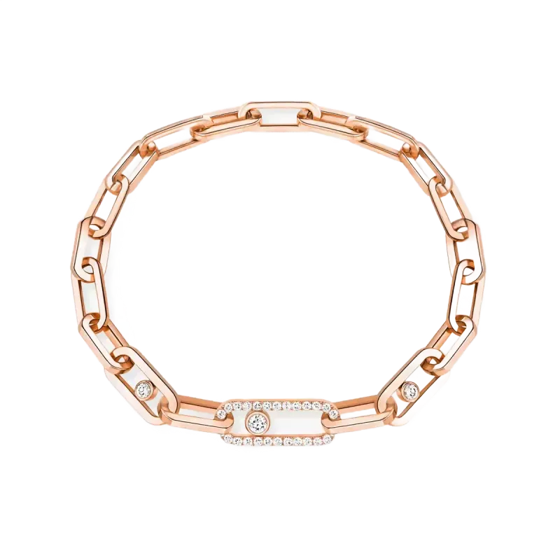 Messika Pulseira de Diamante em Ouro Rosa PU.12576.PG