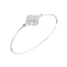 White Gold Bracelet with Diamonds PLOB0116