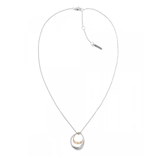 Calvin Klein Warped Rings Necklace 35000008
