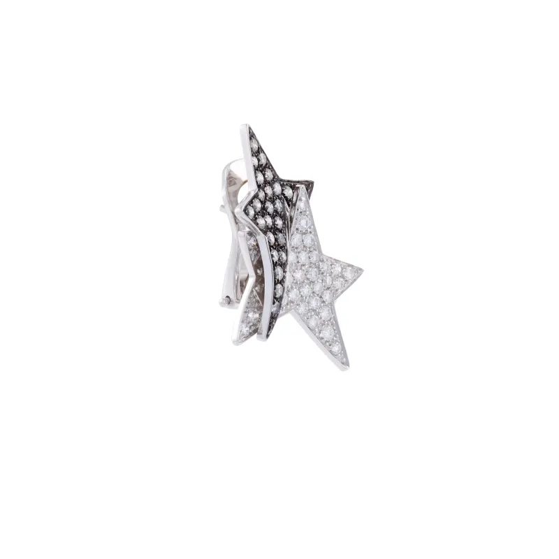 Marcolino Flavio Ouro Branco Earrings E5517