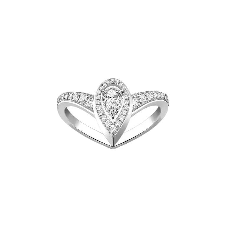 Messika White Gold Diamond Ring AN.12086.WG.54