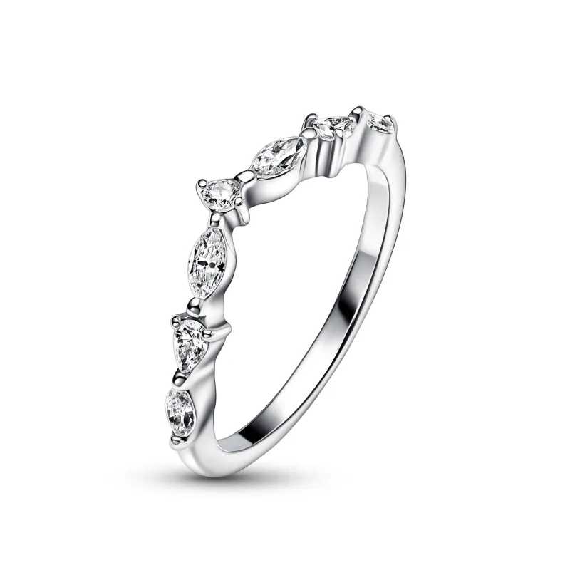 Pandora Timeless Wish Sparkling Alternating Ring 192390C01-50