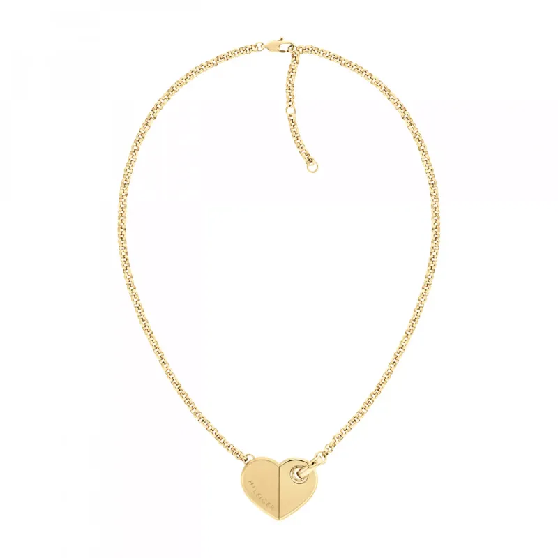 Tommy Hilfiger Gold Heart Necklace 2780927