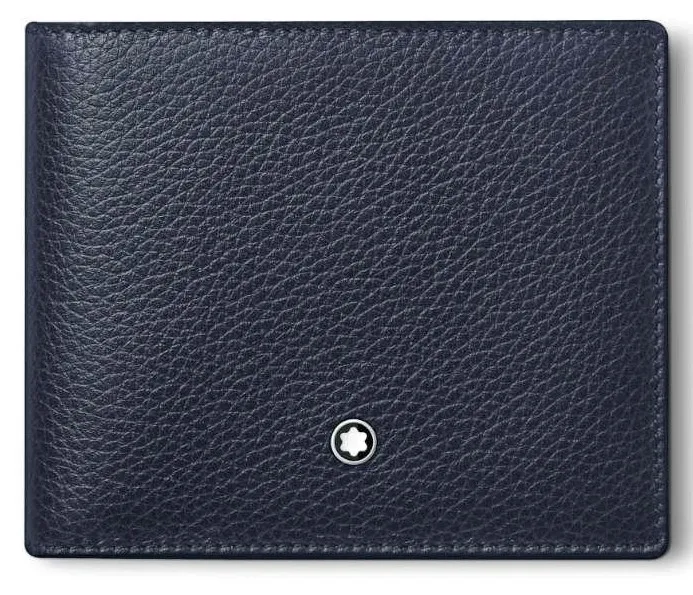 Meisterstuck Soft Grain Wallet 6cc Blue