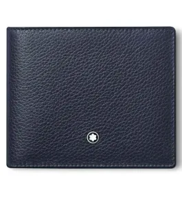 Meisterstuck Soft Grain Wallet 6cc Blue