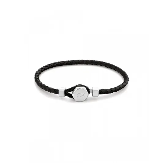 Calvin Klein Pulseira Latch Preta 35000260