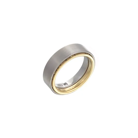 Meister Yellow Gold and Titanium Wedding Ring 12.8755.05