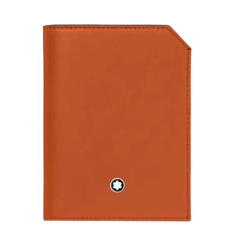 Montblanc Meisterstück Selection Soft Mini Wallet 4cc Spicy Orange 131244