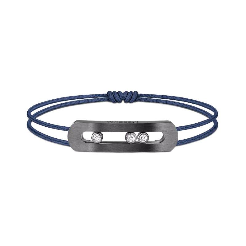 Messika Bracelet Move Titânium Grafite With Diamonds MEK.01.PU.10829.TG