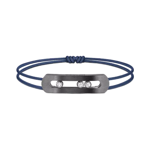 Imagem Pulseira Move Titânio Grafite c/ diamantes