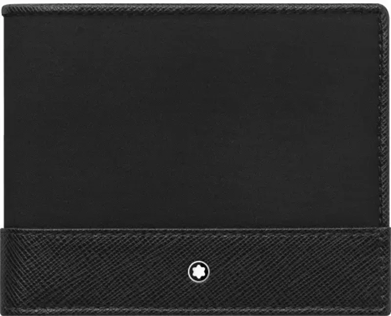 Montblanc Sartorial Jet Wallet 6Cc Blk 118389