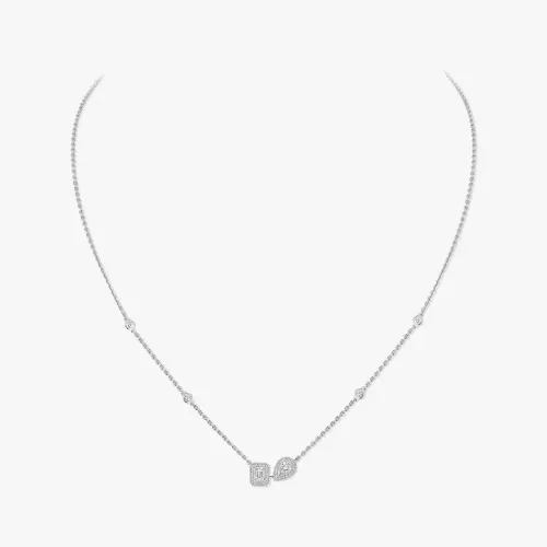 Imagem Colar de Diamantes em Ouro Branco