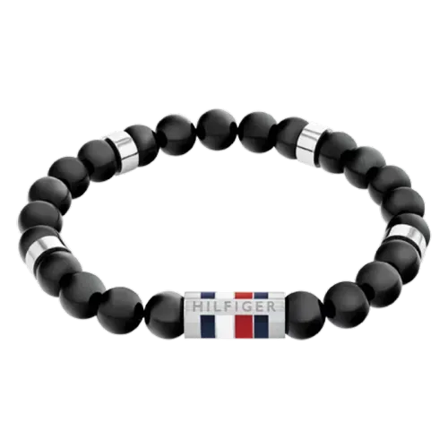 Image Pulseira Ónix Prateado