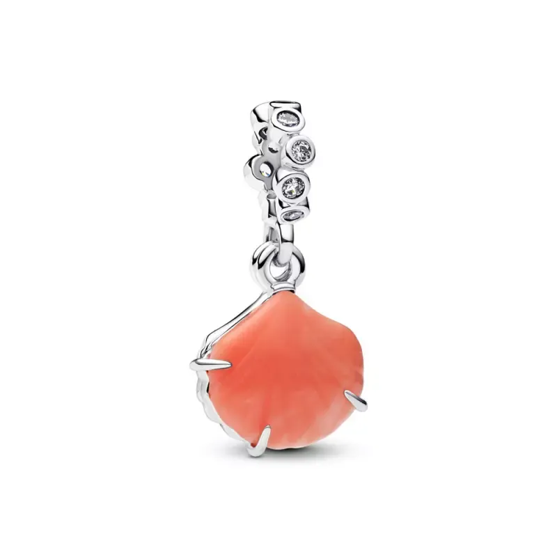 Pandora Conta Pendente Dupla Concha Coral 793821C01