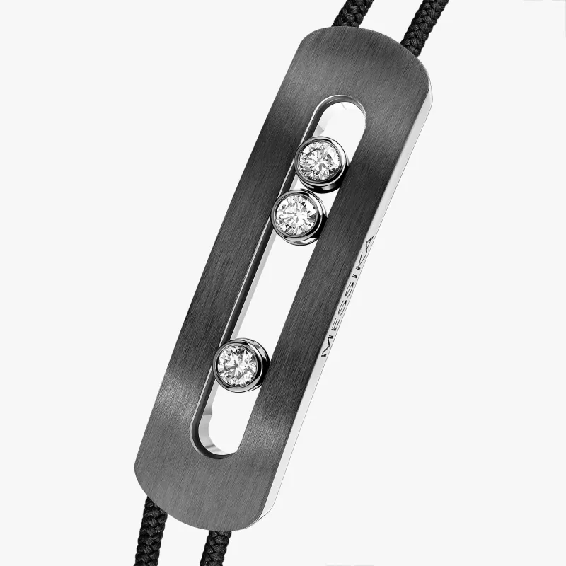 Messika MESSIKA CARE(s) Diamond Orange Cord Bracelet in Yellow Gold PU.13466.TG.XL