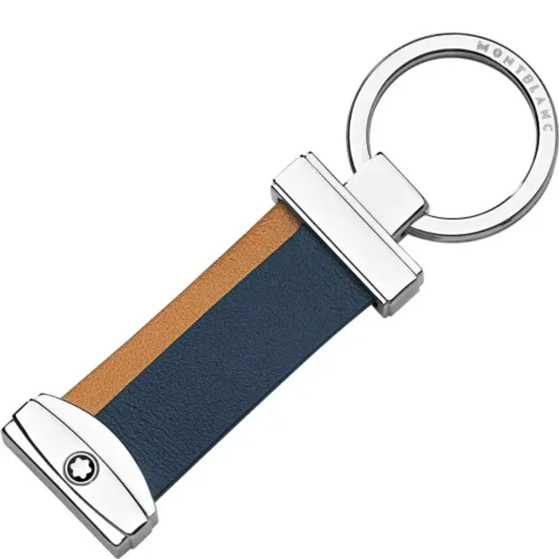 Montblanc MONTBLANC PORTA CHAVES STRIPES NAVY-TAN 118319
