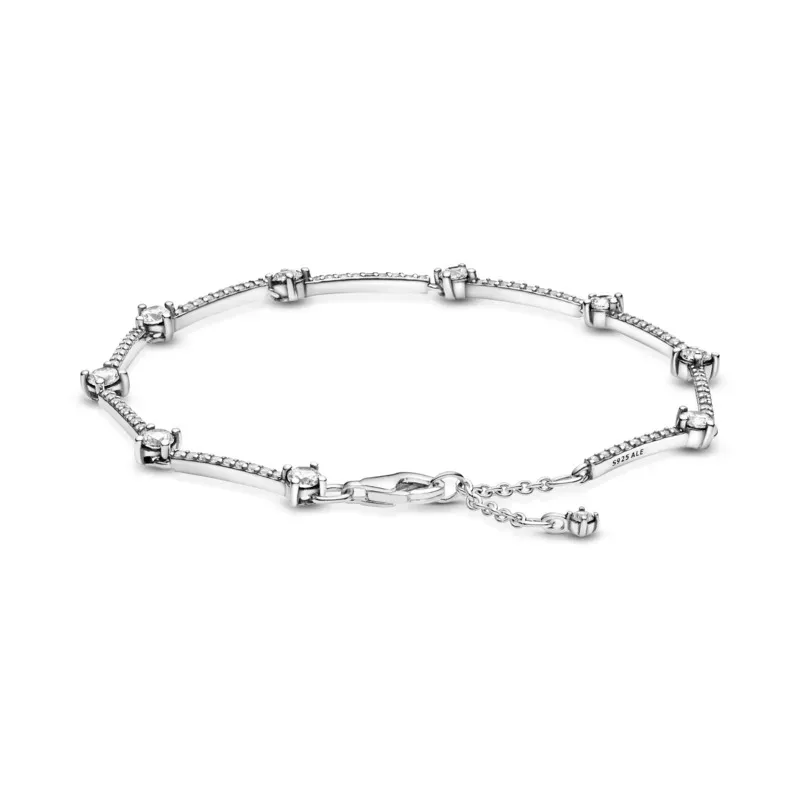 Pandora Pulseira Pavé Bars 599217C02-16