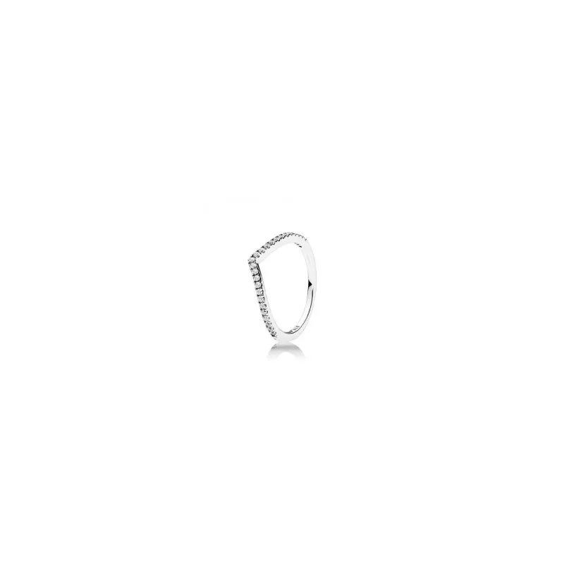 Pandora Anel Wishbone Brilhante 196316CZ-52