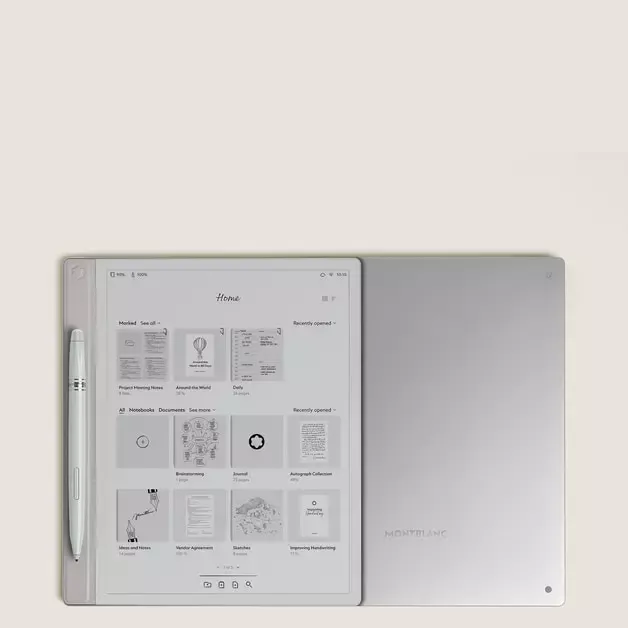Imagem Montblanc Digital Paper (tbl+pen+usb+tips) Prateado
