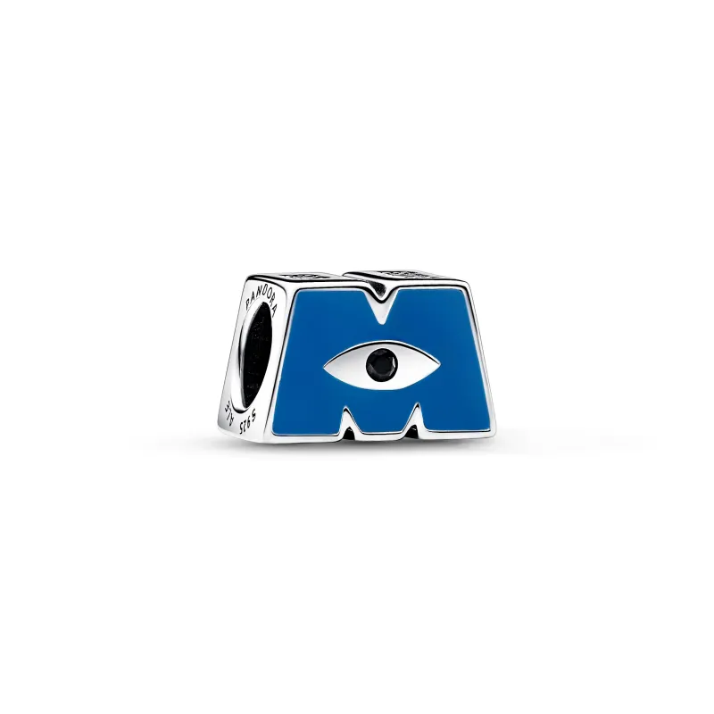 PANDORA Disney Pixar Monsters, Inc. Logo M Charm 792753C01