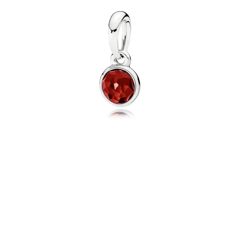 Pandora Pend Ag C/Rubi Mm Jul 0,8G 390396SRU