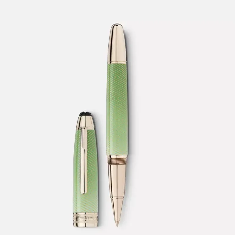 Montblanc Meisterstück Calligraphy Solitaire Celadon Dégradé Rollerbal 129555