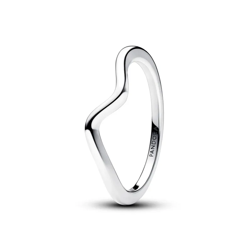 Pandora Wave sterling silver ring 193095C00-52