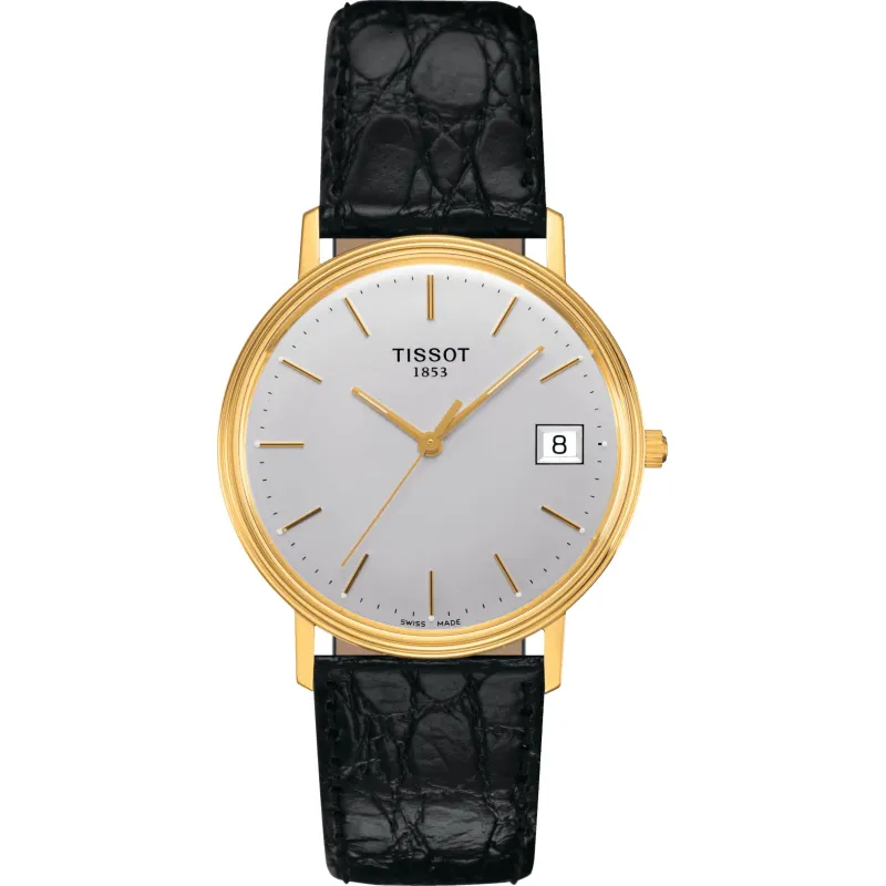 Tissot Goldrun Hesalite Ouro 18K T71.3.401.31