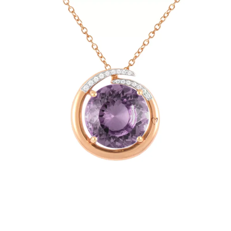 K Di Kuore Colar com Diamantes 451956