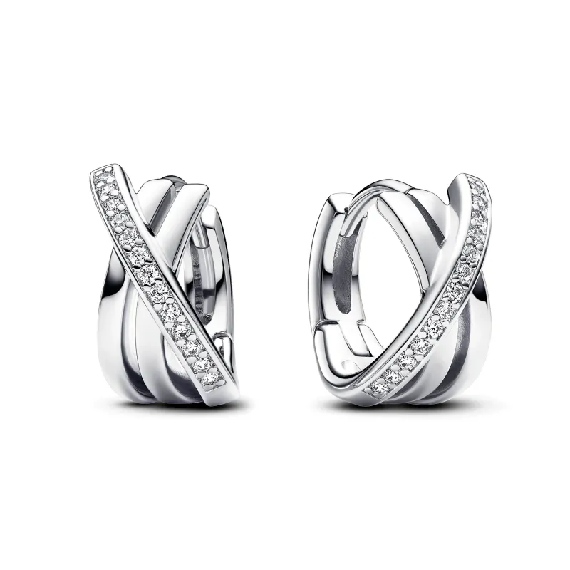 Pandora Argolas Crossover Pavé 293150C01