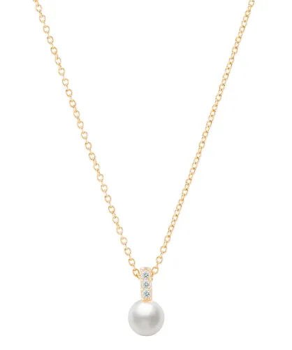 COLAR UNIKE PEARLS GOLD
