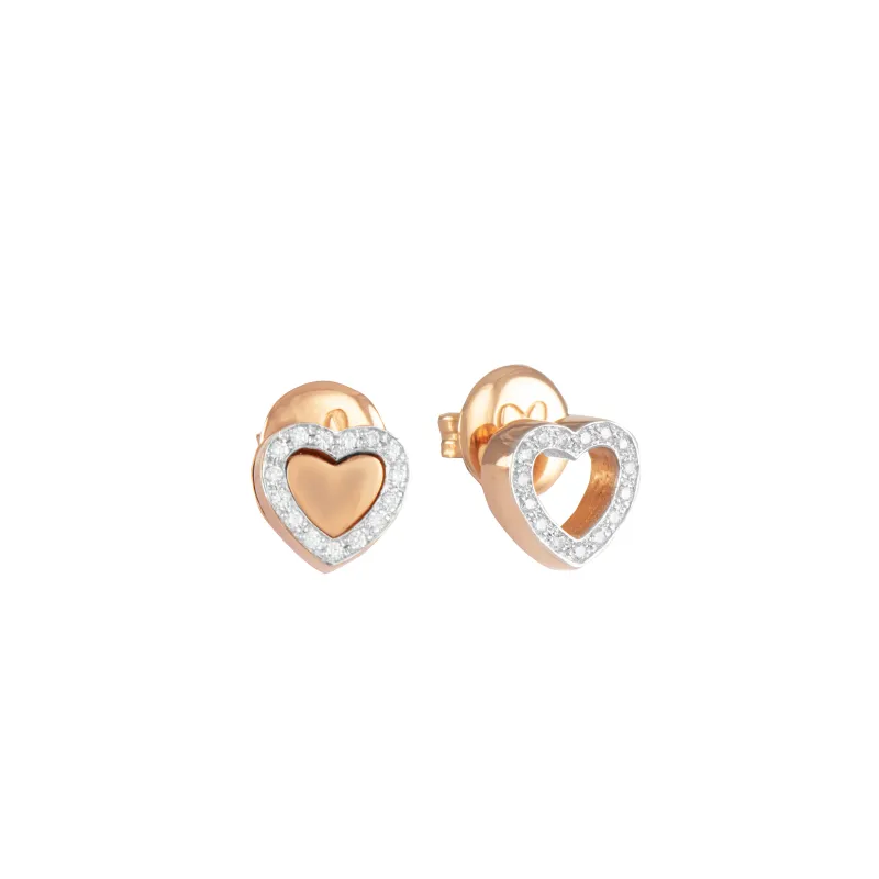 K Di Kuore Brincos com Diamantes 461796