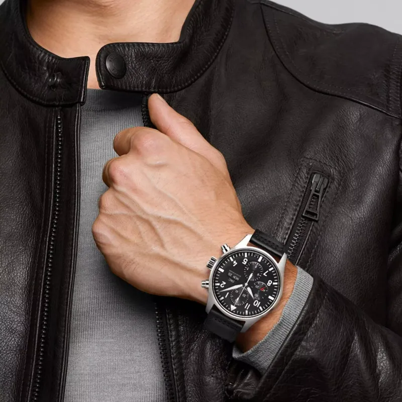 Iwc Schaffhausen Pilot Cronógrafo IW377709